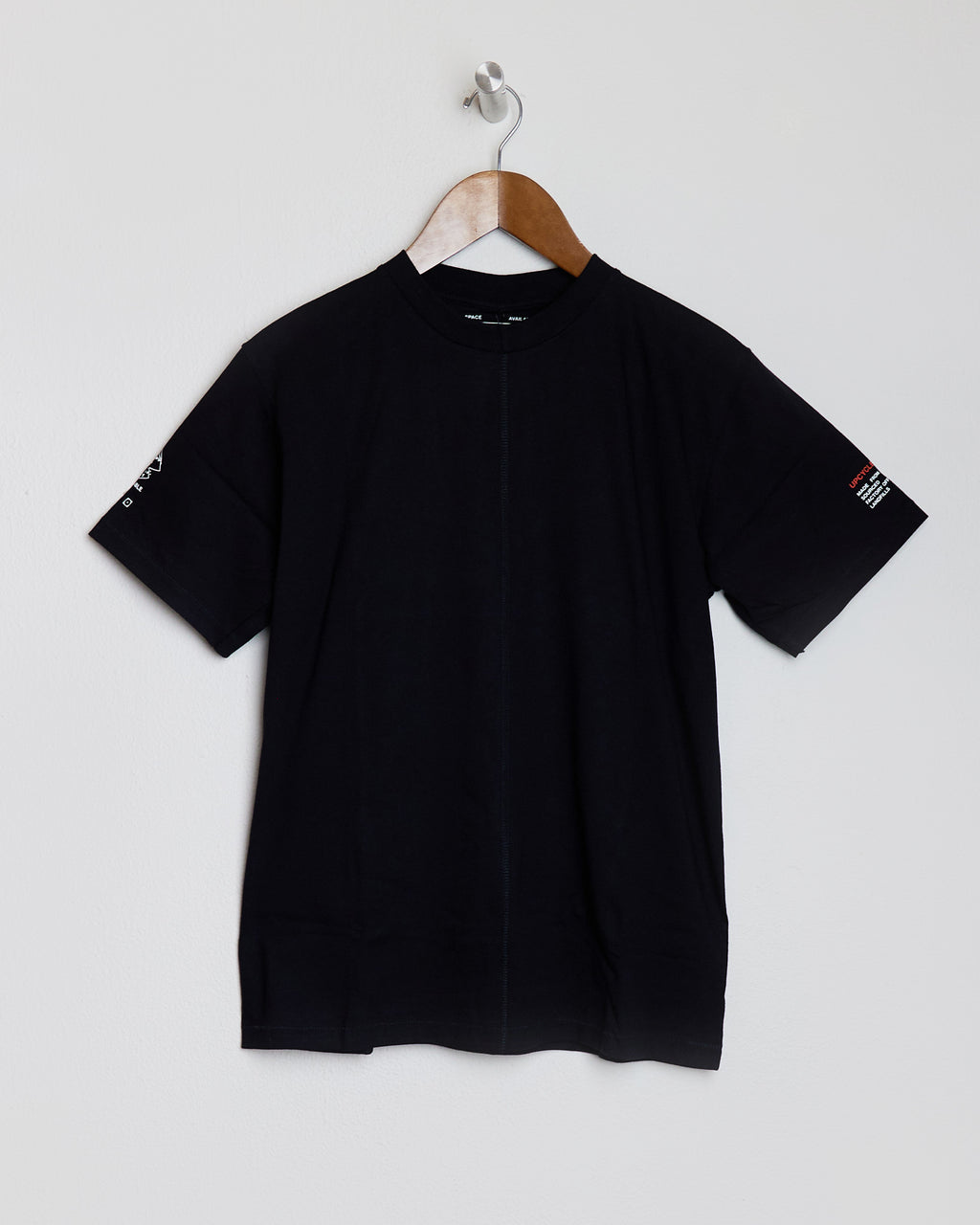 UPCYCLED EXPANSION T-SHIRT BLACK