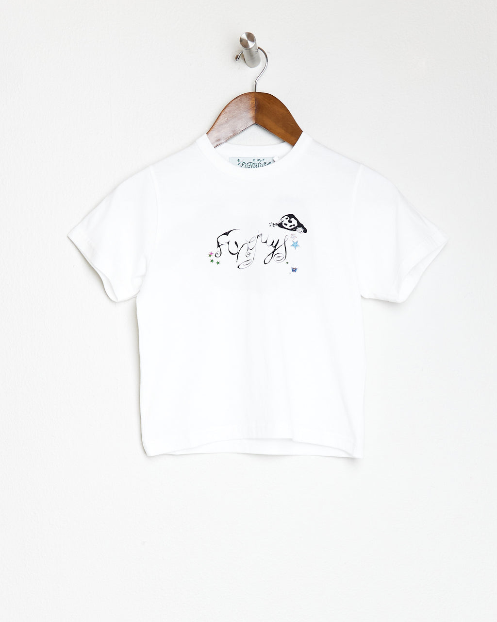 BABY TEE #3 LUREAR IN WHITE