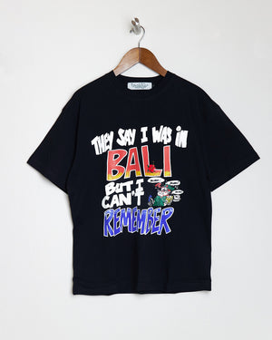 I CAN'T REMEMBER TEE IN BLACK