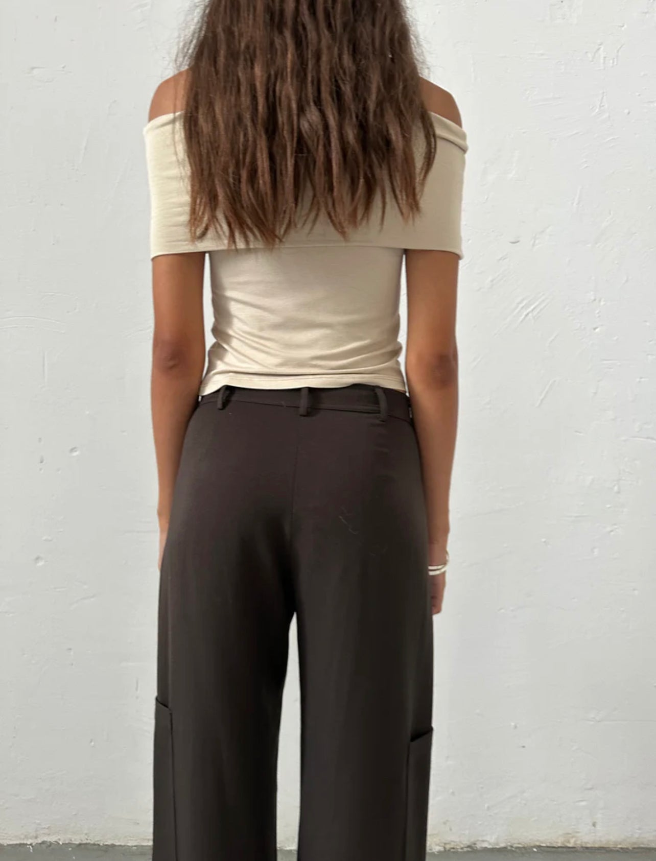 NEO TROUSERS IN BROWN