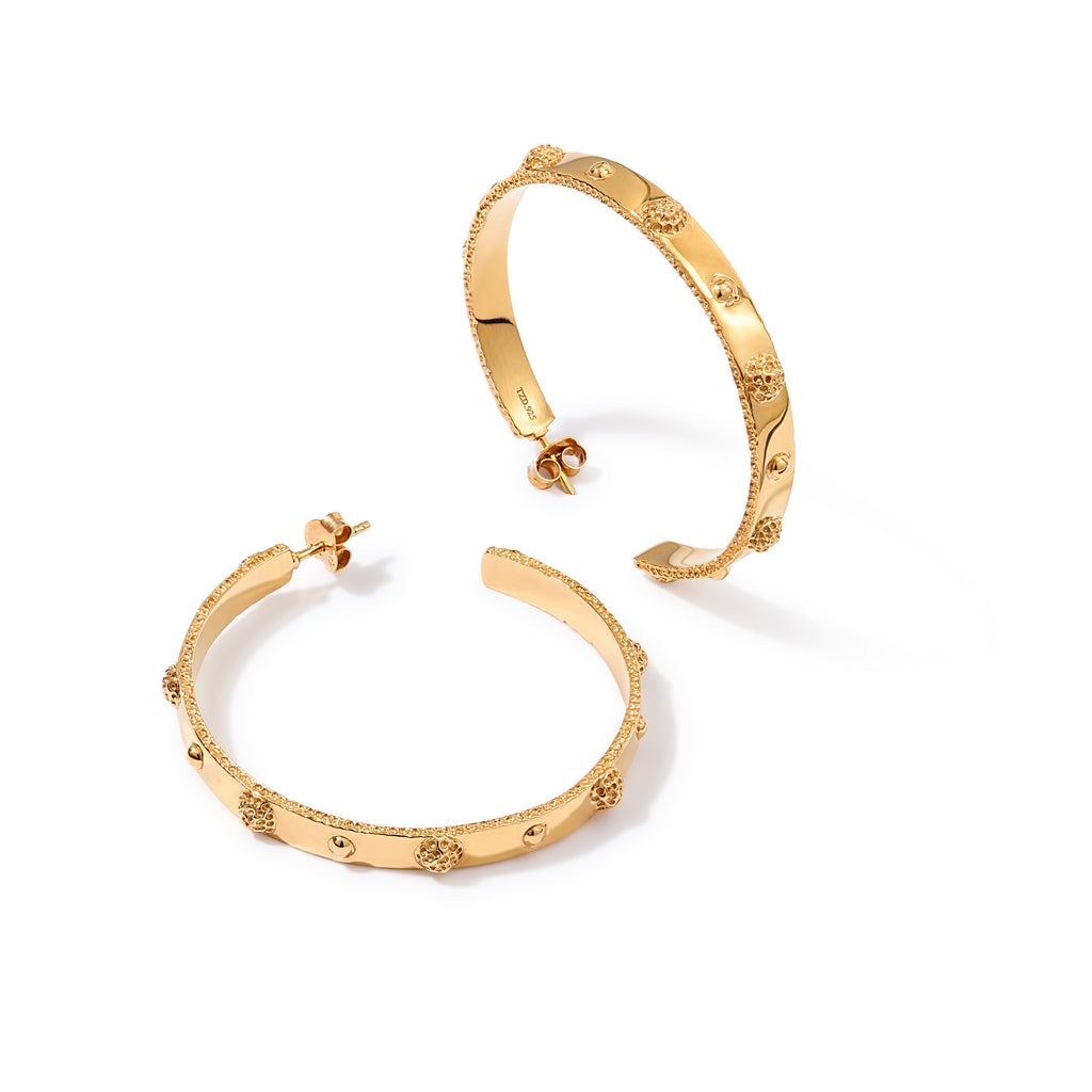 PLANETS ALIGN EARRINGS GOLD PLATED