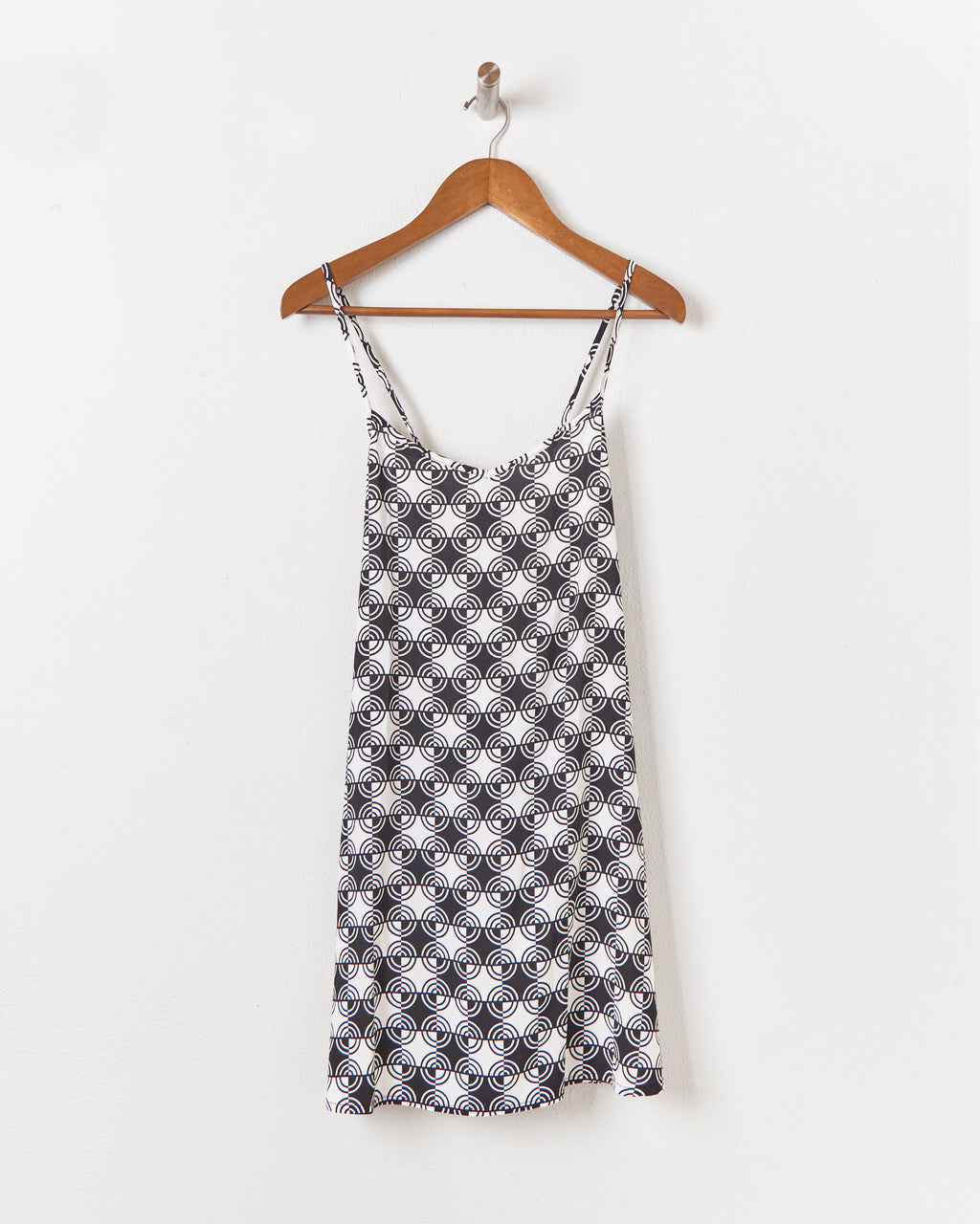 MONOGRAM SLIP DRESS