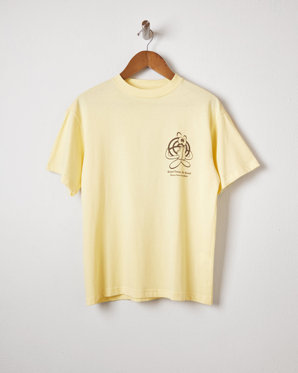 SWAYING PALM T-SHIRT YELLOW