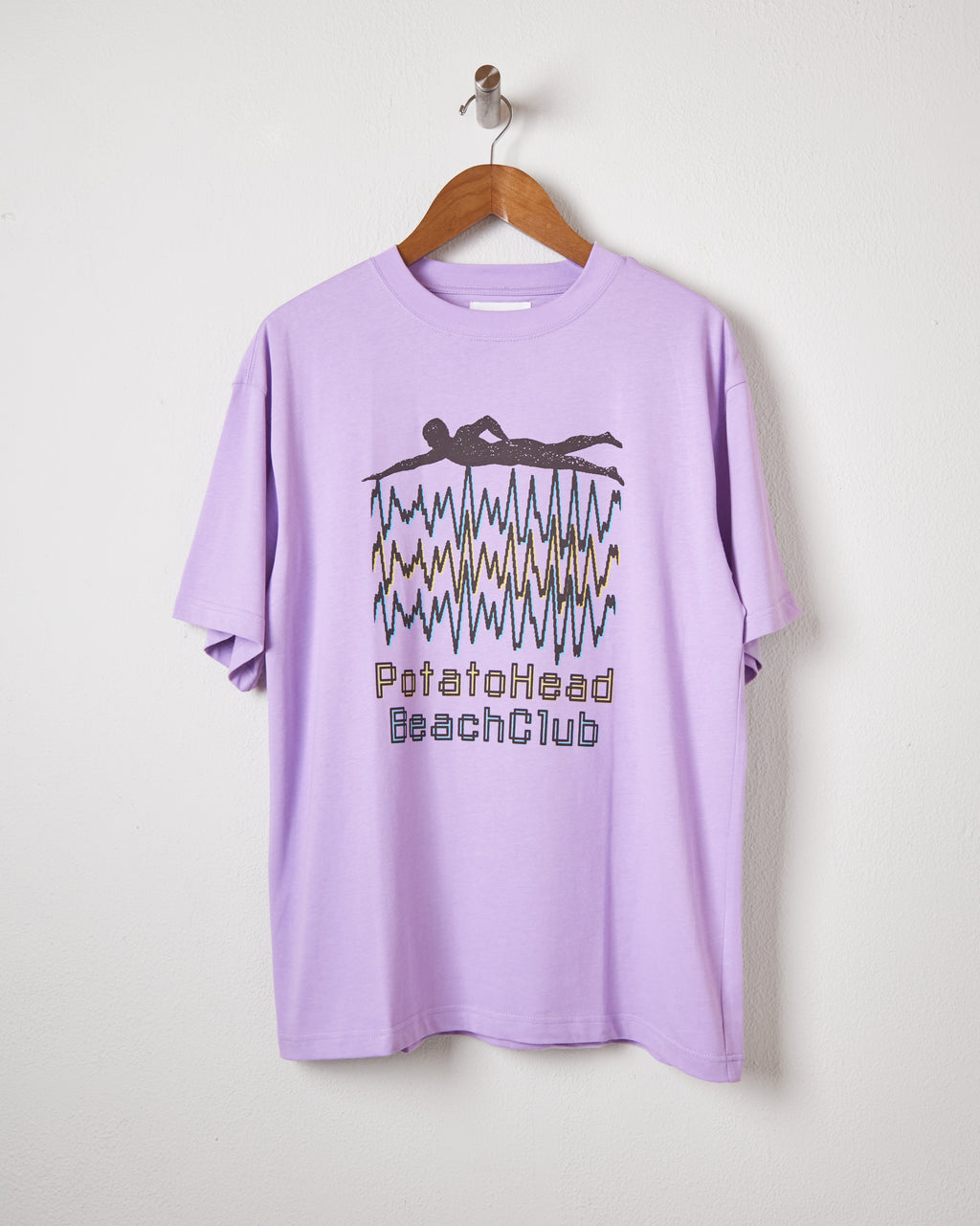 SOUND SWIMMER T-SHIRT LIGHT PURPLE