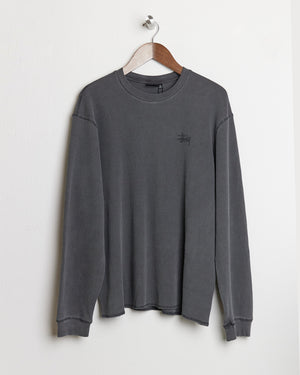 BASIC STOCK LS THERMAL IN WASHED BLACK