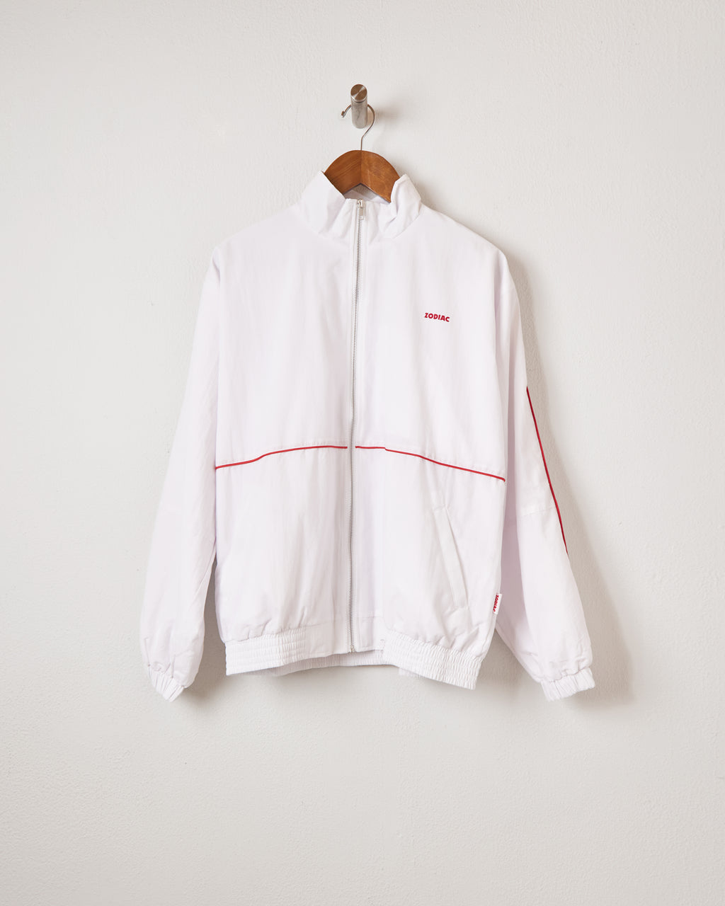 WHITE TRACK JACKET