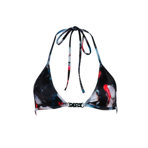 URCHIN PRINT BIKINI TOP