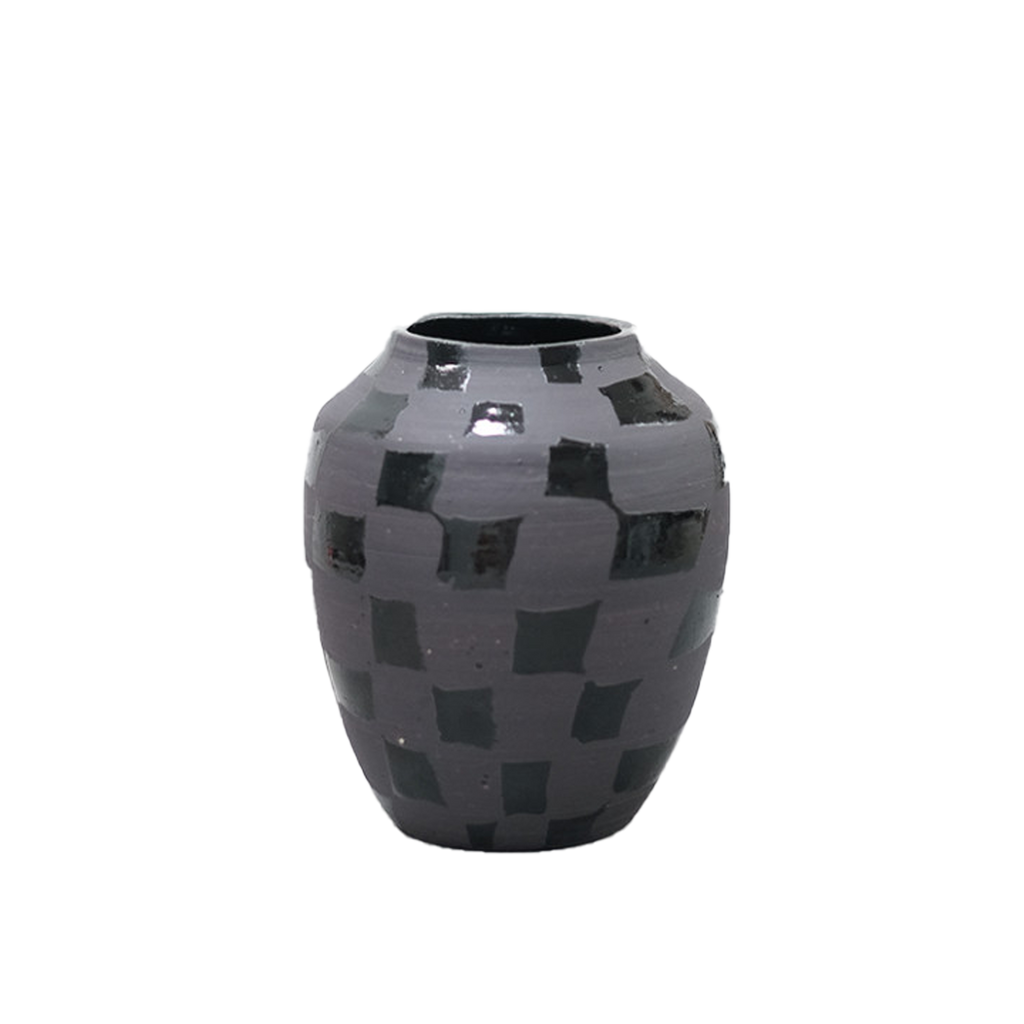 CHECKERED VASE #9