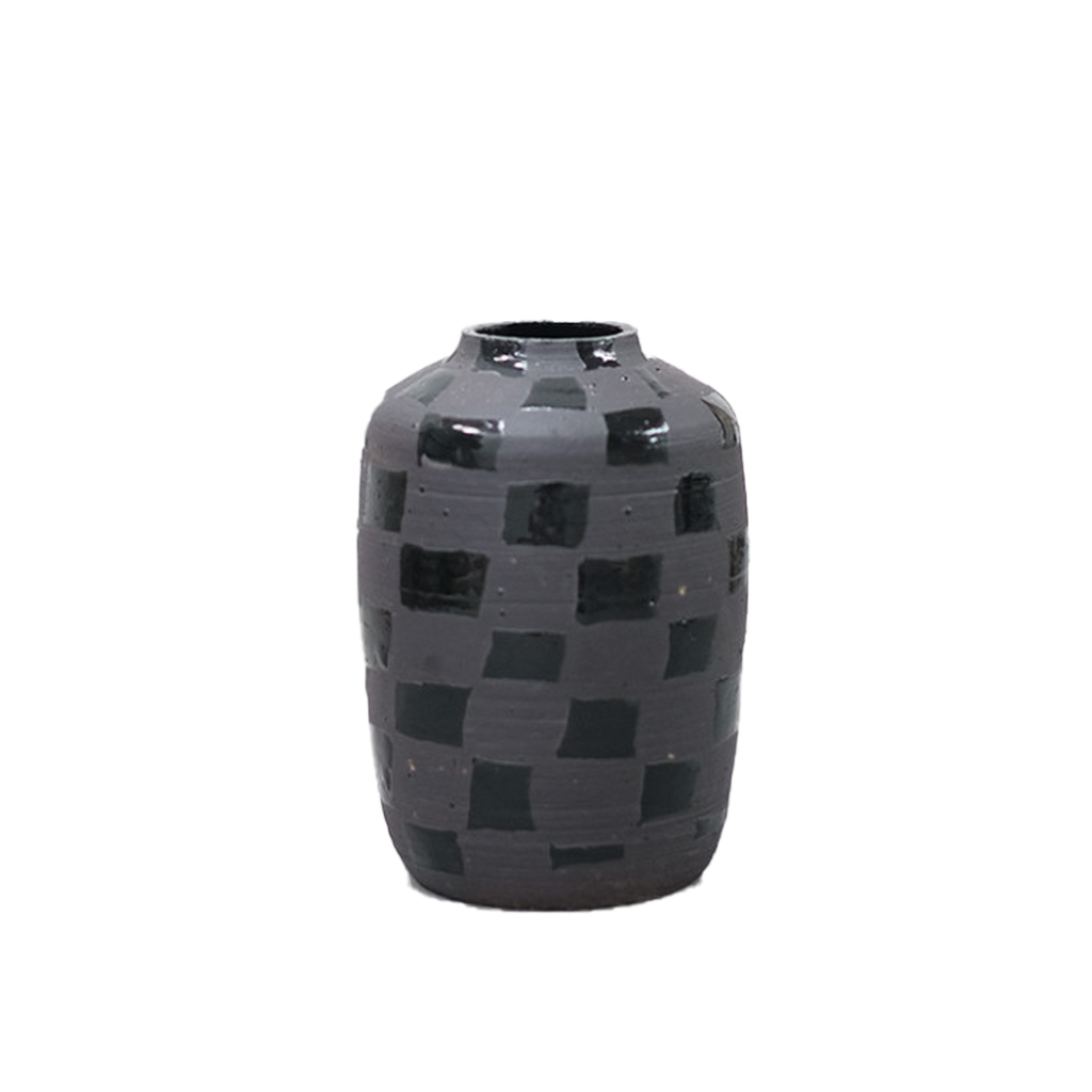 CHECKERED VASE #15