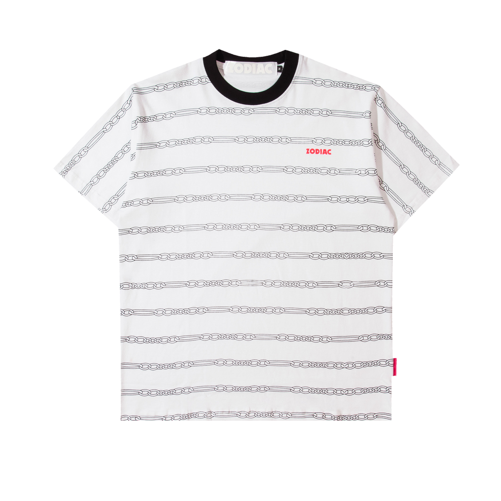 SPRING 23 CHAIN T-SHIRT IN WHITE